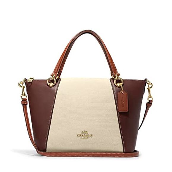 Coach Handbags - COACH Women's Kacey Satchel, Natural Multi OS new